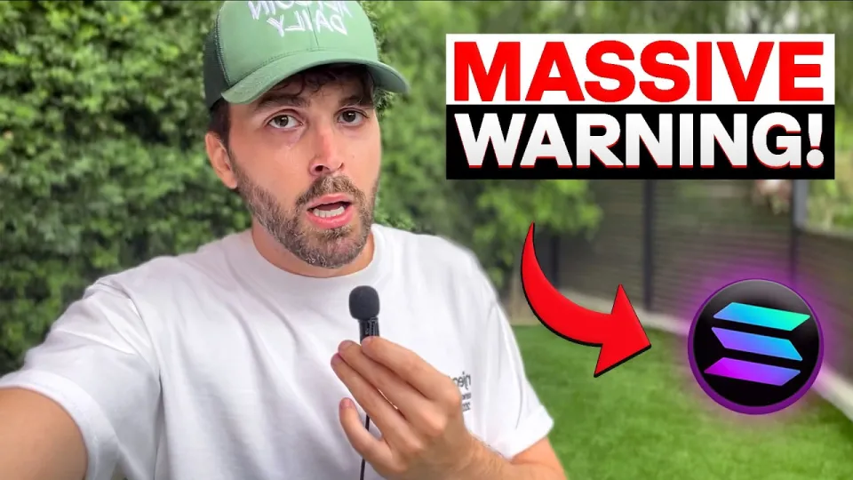 My MASSIVE Warning To Crypto Holders